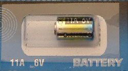 BATTERIES 1 X 6VOLT 11A