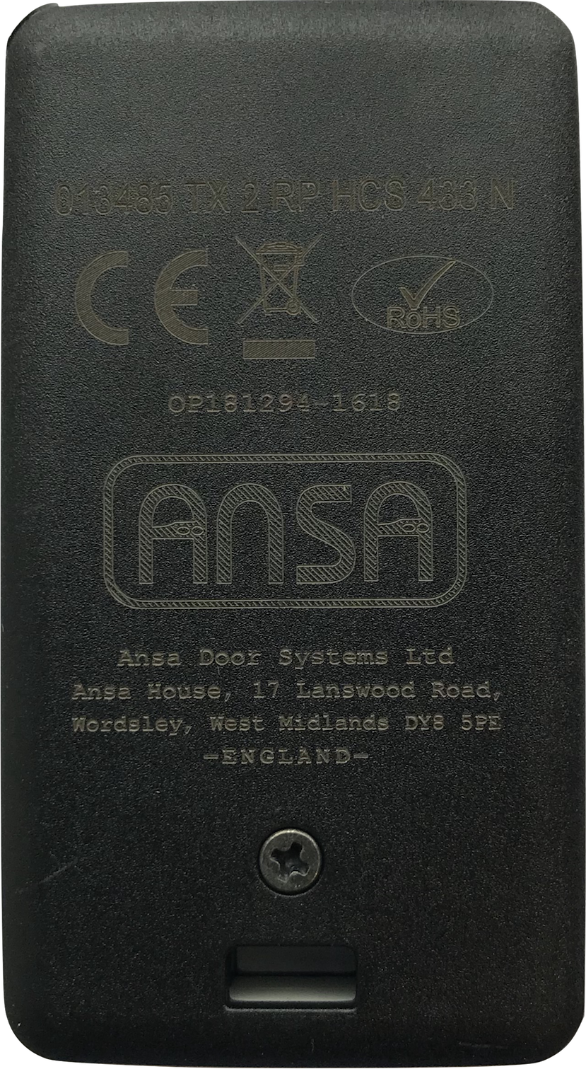 Ansa Deco TX2 | Door and shutter remote