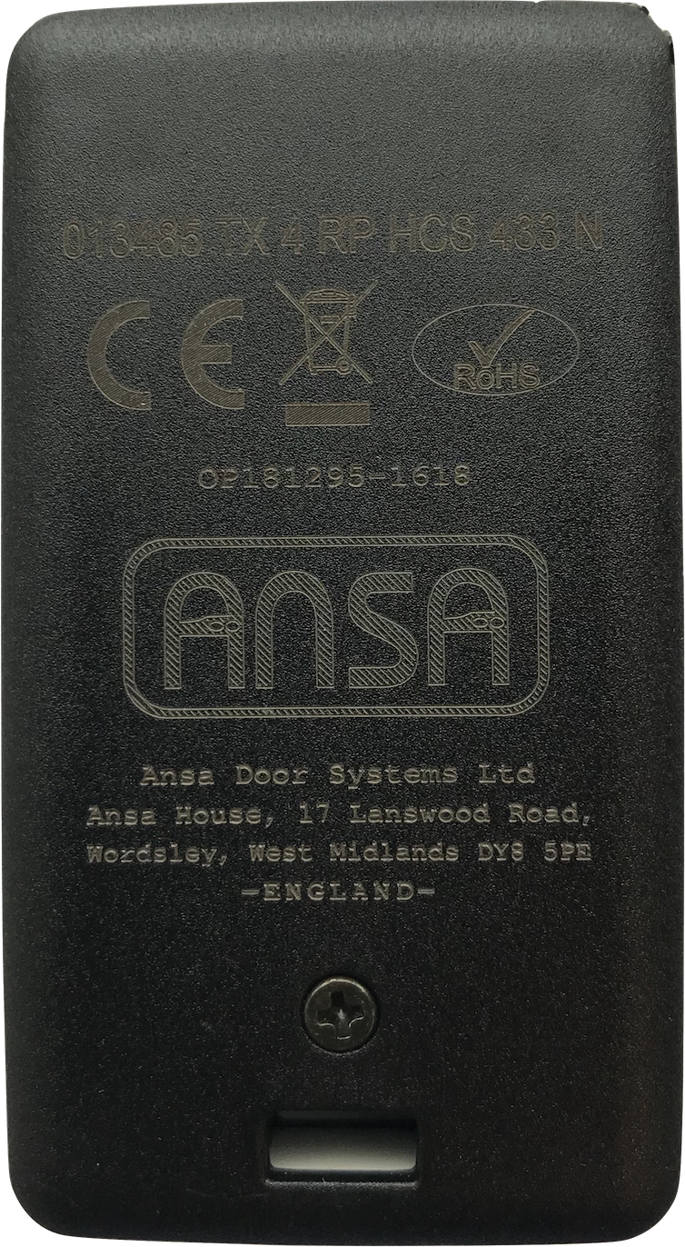Ansa Deco TX4 | Door and shutter remote