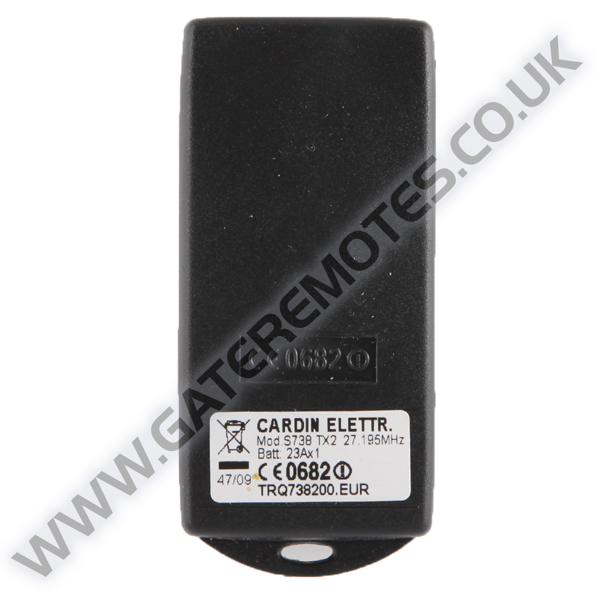 CARDIN S738 2 CHANNEL 27.195MHz Gate Remote