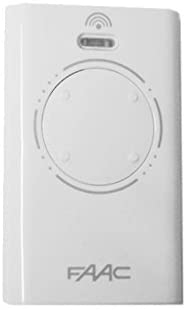 FAAC XT4 433 SLH LR White 787008 | Gate and garage door remote