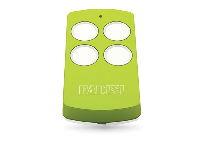 Fadini VIX 53 Lime Green | Gate and garage door remote