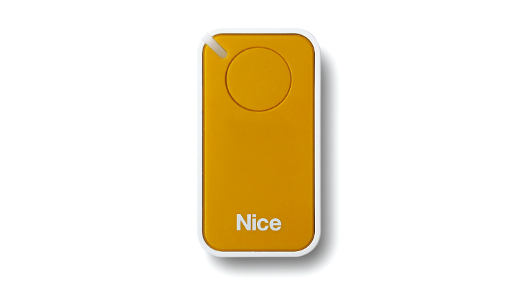 Nice Inti 1 - Yellow | Gate and garage door remote