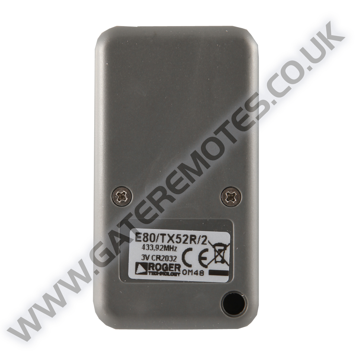 Roger E80-TX52R/2 | Gate and garage door remote