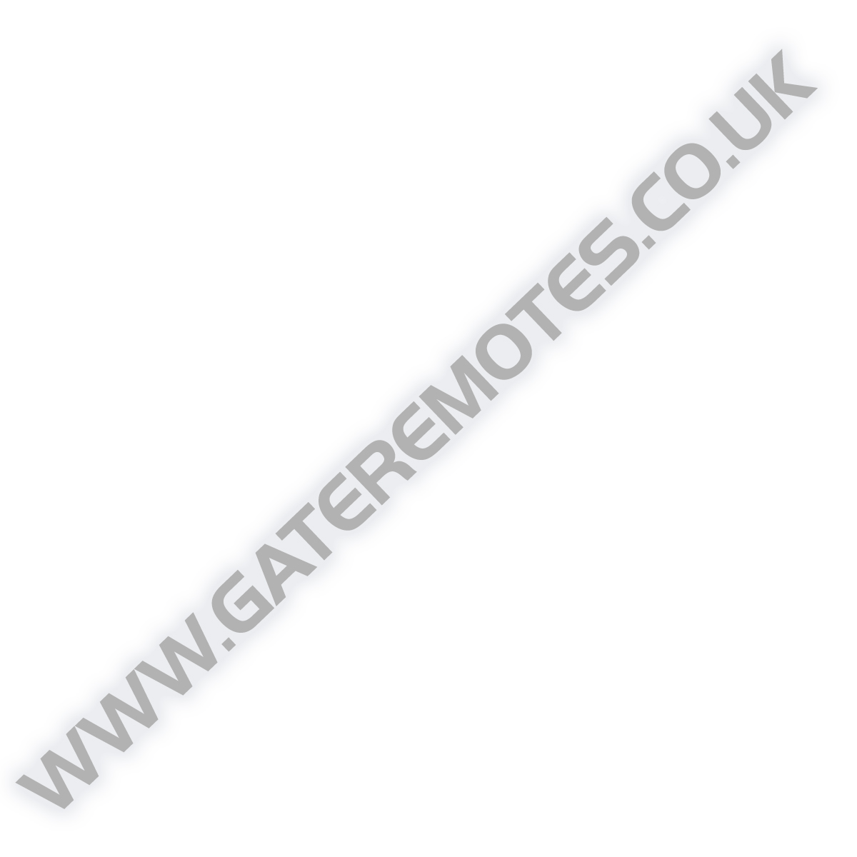 Roger R80-2 | Gate and garage door remote