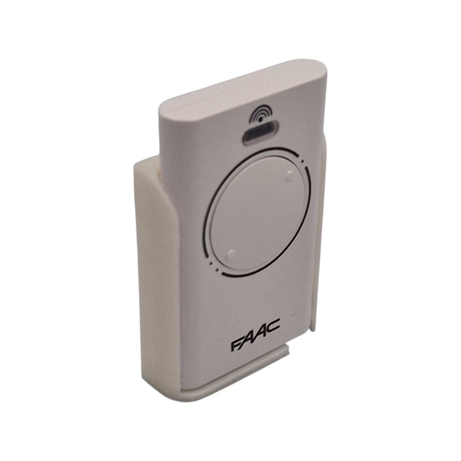 Wall & Car Vent Holder For FAAC XT2 & XT4 White Gate Remotes