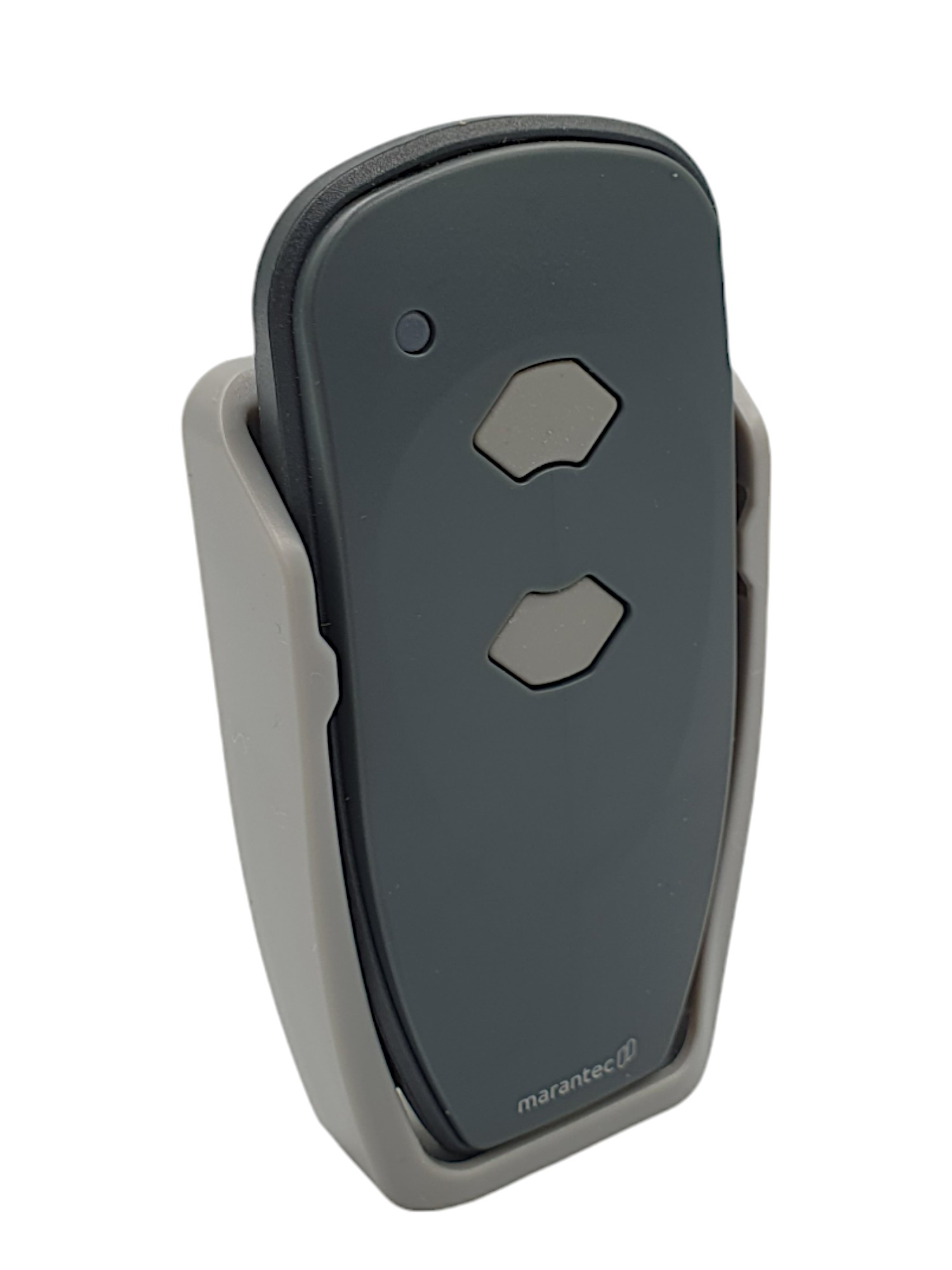 Wall Holder and Sun Visor Clip For Marantec D382 and MFZ Remotes