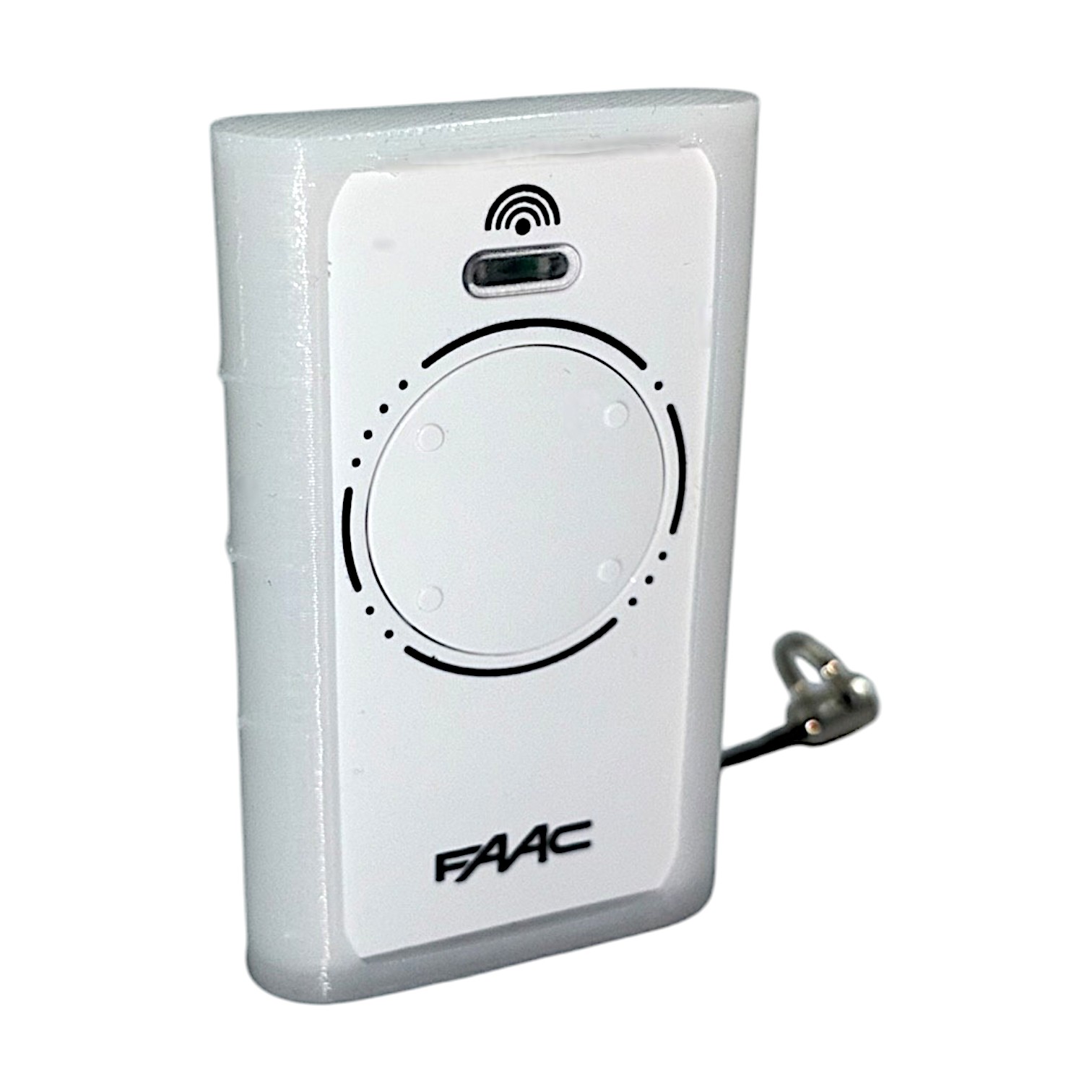 Rubber protective case for FAAC XT2/4 remotes White