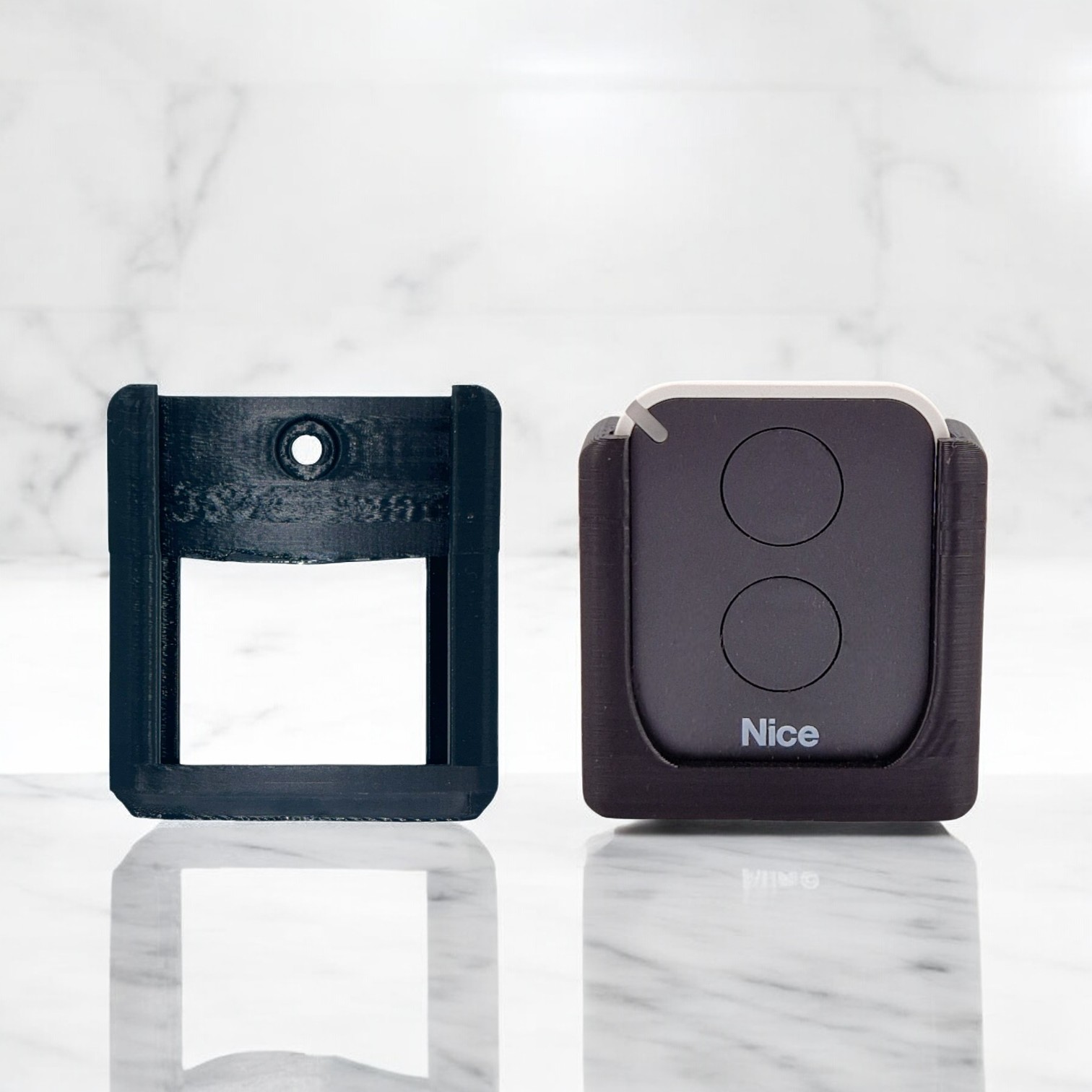 Wall & Car Vent Holder For NICE ON2E Gate Remotes